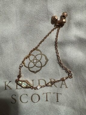 Kendra Scott Adjustable Bracelet in Rose Gold